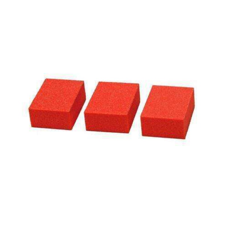 Cre8tion Buffer 2-Way Mini 1.3 Orange Foam, White Grit 100.180, 1500 pcs/box, 06027 KK1217